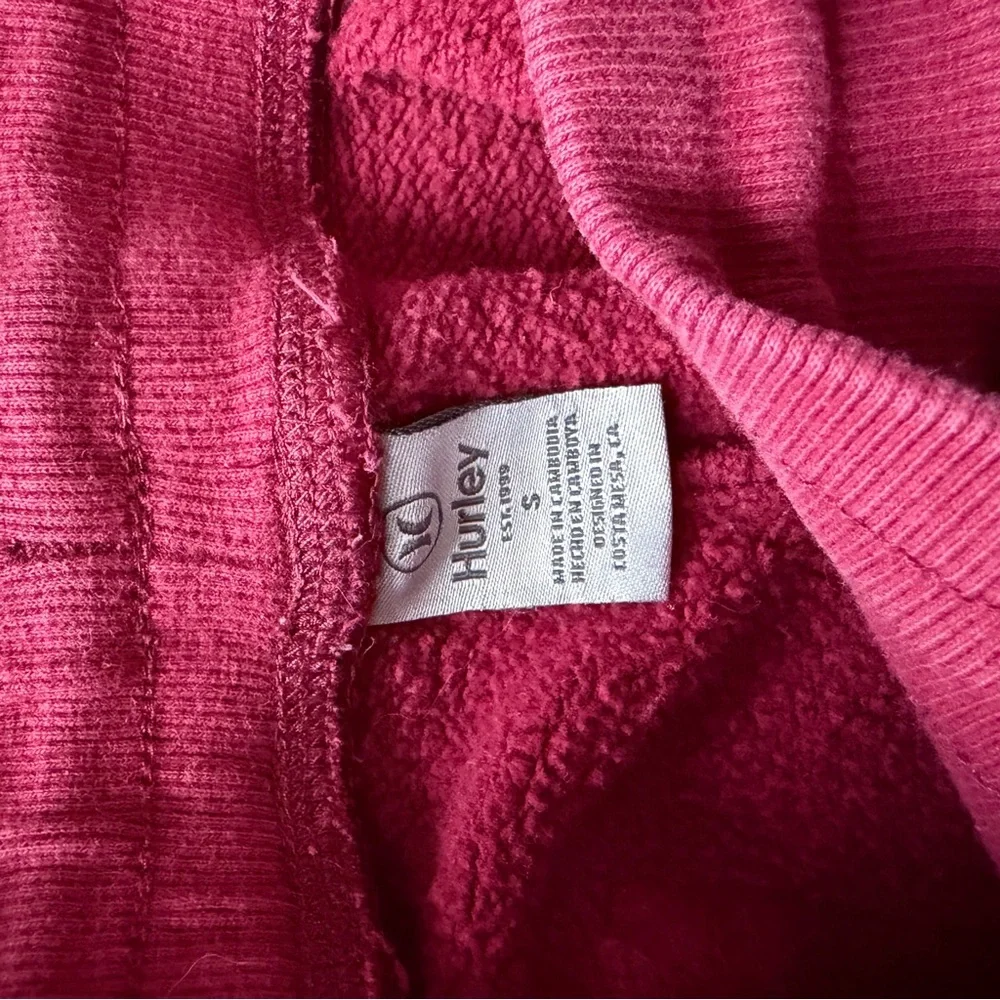 Hurley red Fleece Joggers